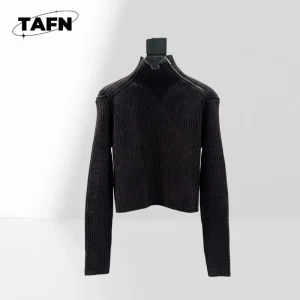 Trendy Solid Color Knit Sweater for Women, Cozy and Fashionable for Winter Perfect for Spring & Fall Weather AJ2852 - AliExpress Sweaters&Jumpers