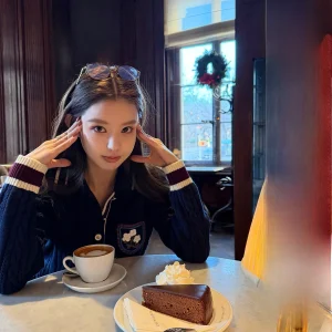 Good Morning Fan Fan Manhattan Girl GD Woolen  Ne Knitted Sweater Open Cardigan Loose Fit Daily Wear Plant Floral Pattern - AliExpress Sweaters&Jumpers