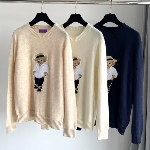 Briti Sle Loose Fit Camere Knitted Long Sve round Ne Sweater Autumn Winter New Arrival  Design Women's Top - AliExpress Sweaters&Jumpers