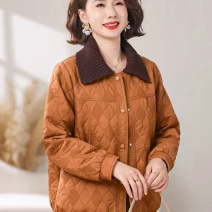 Spring Jaet ort Casual Sle for Middle-Aged Women New 2026 Korean Faion Loose Fit Pullover Cardigan Single Button - AliExpress Sweaters&Jumpers