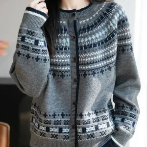 Women's High-End Knit Sweater Coat, 2026 Spring New Arrival, Thick Long Sleeve Base Layer Top - AliExpress Sweaters&Jumpers