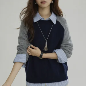 Joli Choose Women's Wool Knitwear round Ne oulder Insert Casual Sle Long Sve Sweater Autumn New Arrival Simple Sle - AliExpress Sweaters&Jumpers
