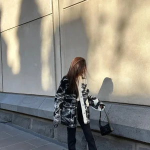 Loose Knitted Woolen Cardigan V-Ne Lazy Sle Korean Version Women's Sweater Coat Autumn Winter New Arrival Fem Faion - AliExpress Sweaters&Jumpers