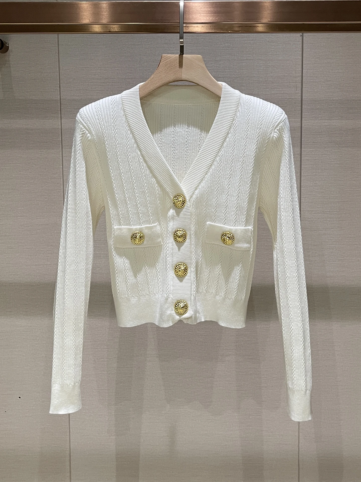 Open Cardigan Long Sve V-Ne Slimming White Top for Women Ele Casual Knitted Wear Comfortable Breathable - AliExpress Sweaters&Jumpers