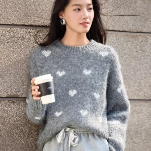 SENTUBILA Elegant Women Sweaters 2026 Autumn Winter New Dropped Shoulder Pullovers Casual Commute Knitted Female Tops W54EE3769 - AliExpress Sweaters&Jumpers