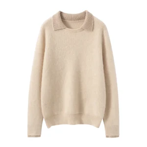 New Style Autumn Winter Soft Thick Warm Women Cashmere Pullover Sweater Shirt-Collar Woman 100% Cashmere Sweater Knit Top Blouse - AliExpress Sweaters&Jumpers