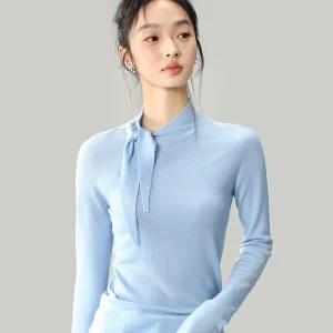 Ele Woolen Knitted Sweater with Sa Commute Slim Fit Inner irt Netie Design Soft Cotton Wool Spring Women's Faion - AliExpress Sweaters&Jumpers