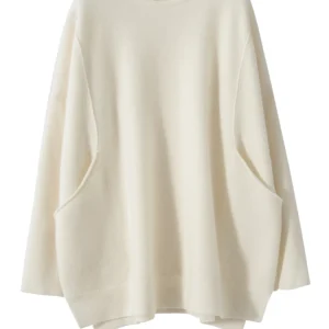 Autumn Winter Women Casual Pullover Sweater 100% Cashmere Knitwear O-neck Solid Soft Warm Loose Jumpers Korean Popular Clothing - AliExpress Sweaters&Jumpers