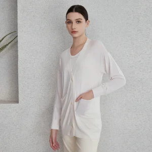 BC-32 Women's Boutique Spring/Summer Long Silk Wool Knitted Cardigan Sweater - AliExpress Sweaters&Jumpers