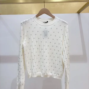 Heidd M Home Early Spring Soft Cr Polka Dot Small Flower Rhinestone Long Sve Knitted Sweater Women's Polyester Fiber ro... - AliExpress Sweaters&Jumpers