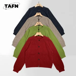 Premium Cashmere Cardigan Sweater – Retro Inspired for Casual Elegance in 2025 Luxurious Warmth and Timeless Style AK1139 - AliExpress Sweaters&Jumpers