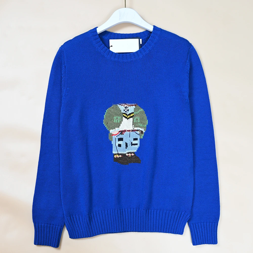 Elegant Knitted Knitwear Set with Embroidered Cartoon Pattern for Women Outerwear Spring Autumn New Style Ladies Fashion - AliExpress Sweaters&Jumpers