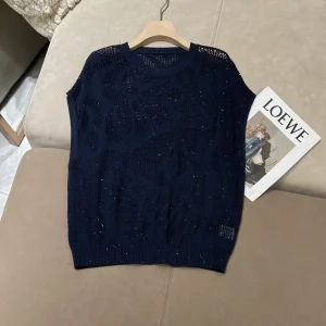 New Early Spring Style, High-Quality Round Neck Hollow Knitted Vest, Elegant And Stylish. - AliExpress Sweaters&Jumpers