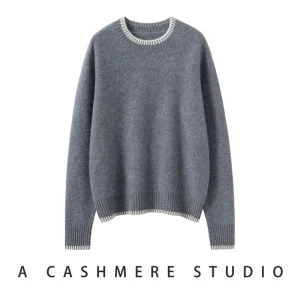 CHICUU Autumn Winter Women's Cashmere Pullover 100% Cashmere Knit Sweater Luxury Design Long Sleeve Thick Pullover Female Cloth - AliExpress Sweaters&Jumpers