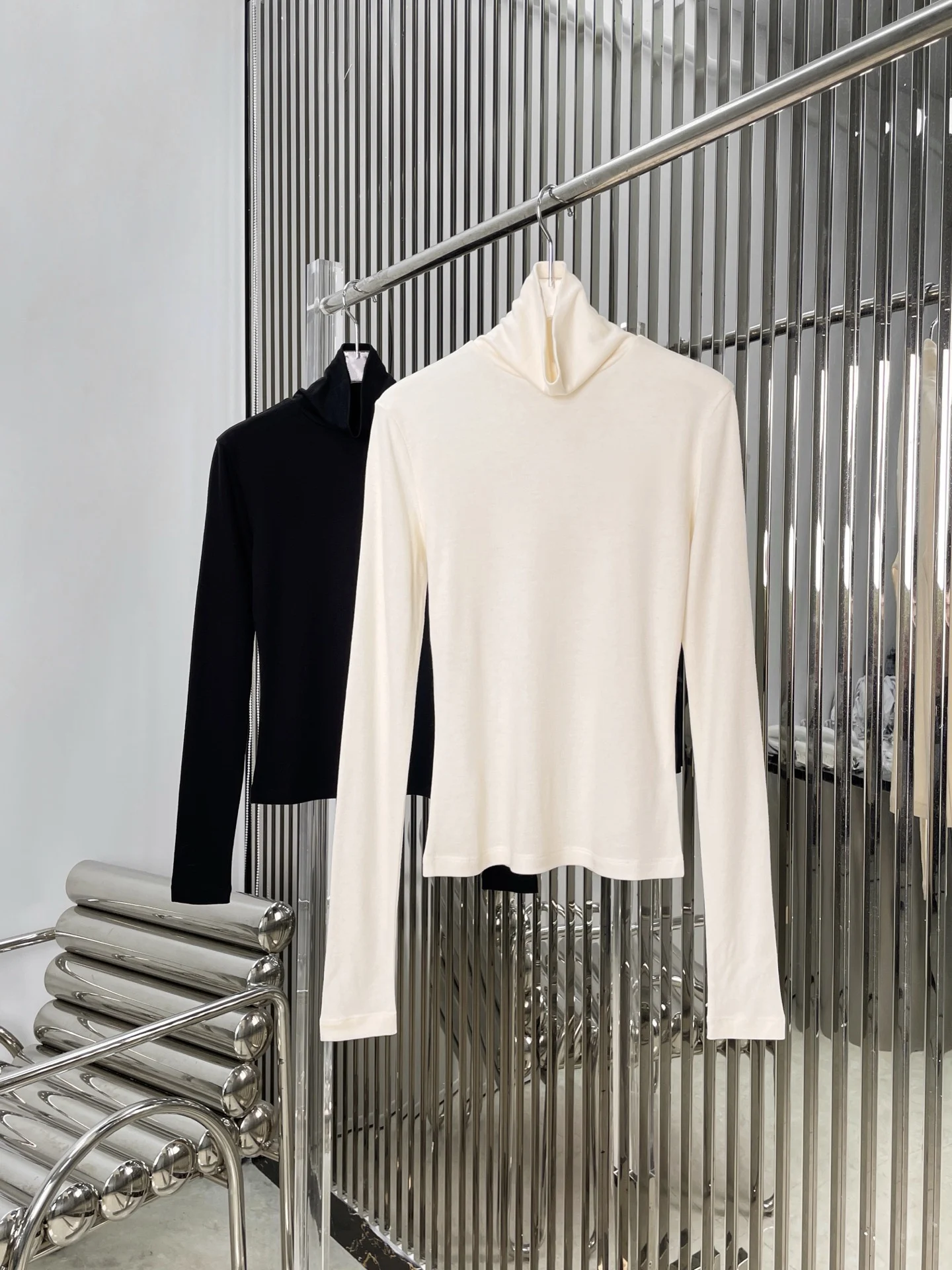 Women's High Collar Long Sve Woolen Base irt Soft Warm Gentle lectual Embroidered Logo Knitted Faion Spring - AliExpress Sweaters&Jumpers