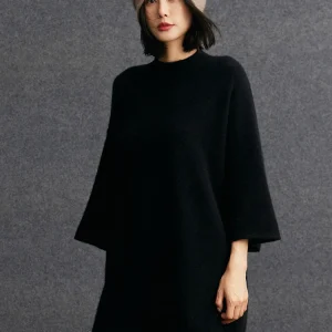 CHICUU Women Loose Cashmere Pullover 100% Cashmere Sweater O-neck Pullover Autumn Winter Simple Luxury Cashmere Knitwear Clothes - AliExpress Sweaters&Jumpers