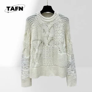 25 Popular European and American Style Premium Cashmere Warm Banquet Female Boutique Sweater Premium All-Match Fashion Trendy - AliExpress Sweaters&Jumpers