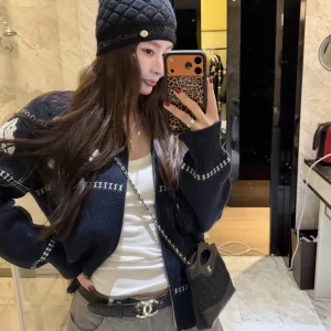 Thiened Woolen Knitted Zipper Collar Sweater Outerwear for Women Vintage Sle Loose Fit Long Sve Warm Cardigan Top - AliExpress Sweaters&Jumpers