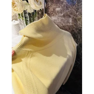 e Soft Camere Wool Sweater Gentle Sle Loose Fit Turn-Down Collar Long Sve Pure Color Autumn Faion Women's Kni... - AliExpress Sweaters&Jumpers