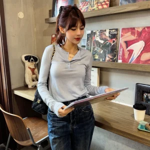 ASBR Original C-Spun Camere Knitwear Soft Sweet Preppy Sle Mis Blue 00% Goat Camere Women's Spring New Faion - AliExpress Sweaters&Jumpers