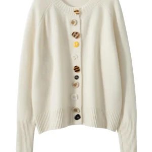Women Clothes Cardigan Knitwear 100% Cashmere Sweater High Quality New Collection Autumn Winter Thick Tops Female O-neck Coats - AliExpress Sweaters&Jumpers