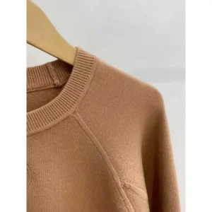 Women's Embroidered Letter Rib round Ne Long Sve Knitted Sweater Clean Fit Loose Sle Fake Two-Piece Design Thin Material - AliExpress Sweaters&Jumpers