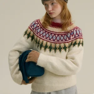 Rina Berry Thiened Woolen Knitted Sweater Retro Sle Casual Loose Commute Basic Autumn Winter Soft Polyester Blend Women's... - AliExpress Sweaters&Jumpers