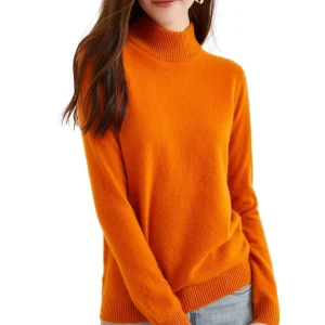 100% Cashmere Sweater Turtleneck Sweater Women Cashmere Knit Wool Pullover Knitted Tops Long Sleeve Basic Jumper Ladies Clothing - AliExpress Sweaters&Jumpers