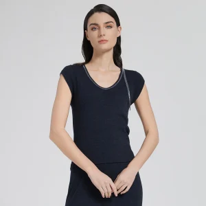 BC1083 Luxury Women's Clothing Merino Wool Silk Ladies Woolen Clothes Sweaters Summer Knitwear Vest - AliExpress Sweaters&Jumpers