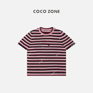 Casual Stripe Knitwear round Ne ort Sve Women's Base irt Versatile Comfortable Wool Blend Spring Faion ZONE - AliExpress Sweaters&Jumpers