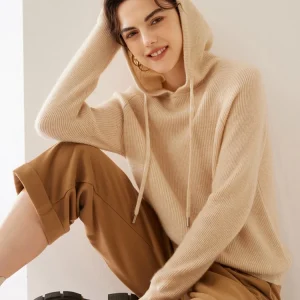 ADDONEE Women 100% Cashmere Sweater Hooded Pullover Raglan Sleeve Casual Loose Style Autumn Winter Cashmere Knitwear Korean Tops - AliExpress Sweaters&Jumpers