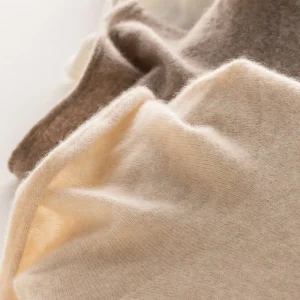 First-line ready-to-wear soft waxy cashmere sweater women's pile collar sweater loose bottoming shirt winter seamless sweater - AliExpress Sweaters&Jumpers