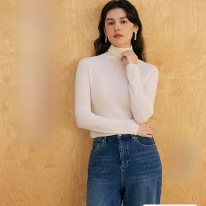 HeyDr Sl One-Piece Camere Knitted Sweater Women's Autumn Winter Slim Fit High Collar Texture Soft Woolen irt - AliExpress Sweaters&Jumpers