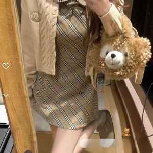 Faionable Lazy Sle Pure Color Knitted ort Cardigan Women's Button up Sweater Jaet Casual Loose Fit Soft Long Sve - AliExpress Sweaters&Jumpers