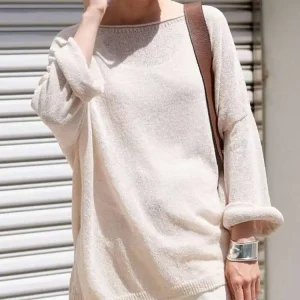 Large Wide Collar irt Lightweight Cool Skin Feel Dra Paper Texture Sun Protection Breathable FRamework Paper Fiber Blend - AliExpress Sweaters&Jumpers