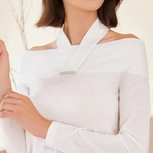 BC-303 Women's 100% Merino Wool Off-Shoulder Knitted Sweater 16Gg Sexy Hanging Neck Design Comfortable Fit Knitwear for Ladies - AliExpress Sweaters&Jumpers