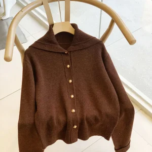 New Autumn/Winter Warm Knitted Cardigan For Women, Loose Fit, Slimming, Versatile And Stylish Top - AliExpress Sweaters&Jumpers