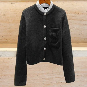 S Home Nan You High End Women's Knitted Cardigan Spring Autumn New Sle Small Fraance Sle with Lace Hemline Regular Fit - AliExpress Sweaters&Jumpers