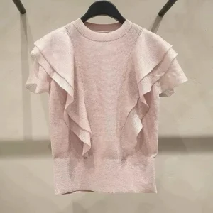 NingYao OBZ26 Spring Ele Slim Fit ort Sve round Ne Knitwear Premium Quali Faionable Women's Top - AliExpress Sweaters&Jumpers