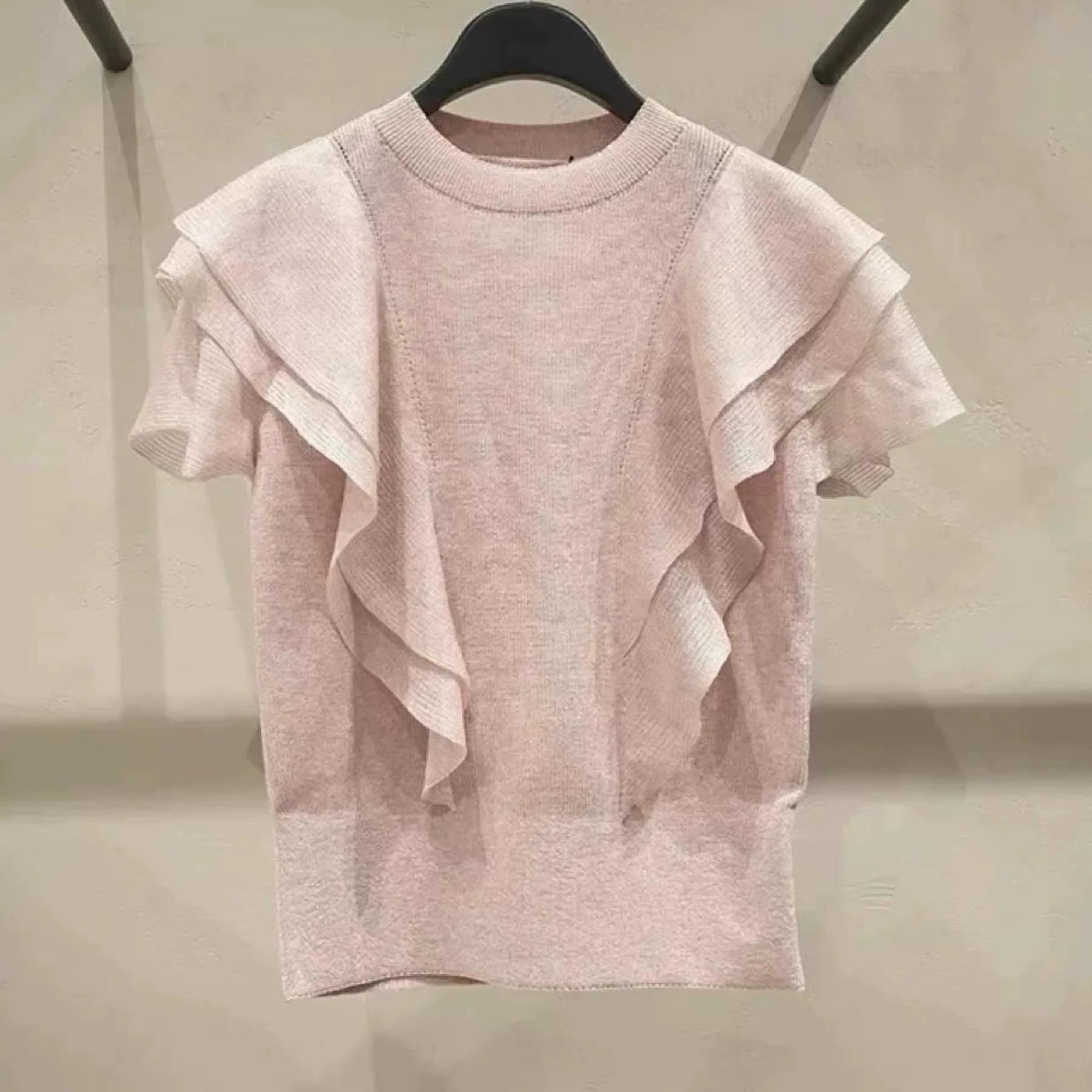 NingYao OBZ26 Spring Ele Slim Fit ort Sve round Ne Knitwear Premium Quali Faionable Women's Top - AliExpress Sweaters&Jumpers