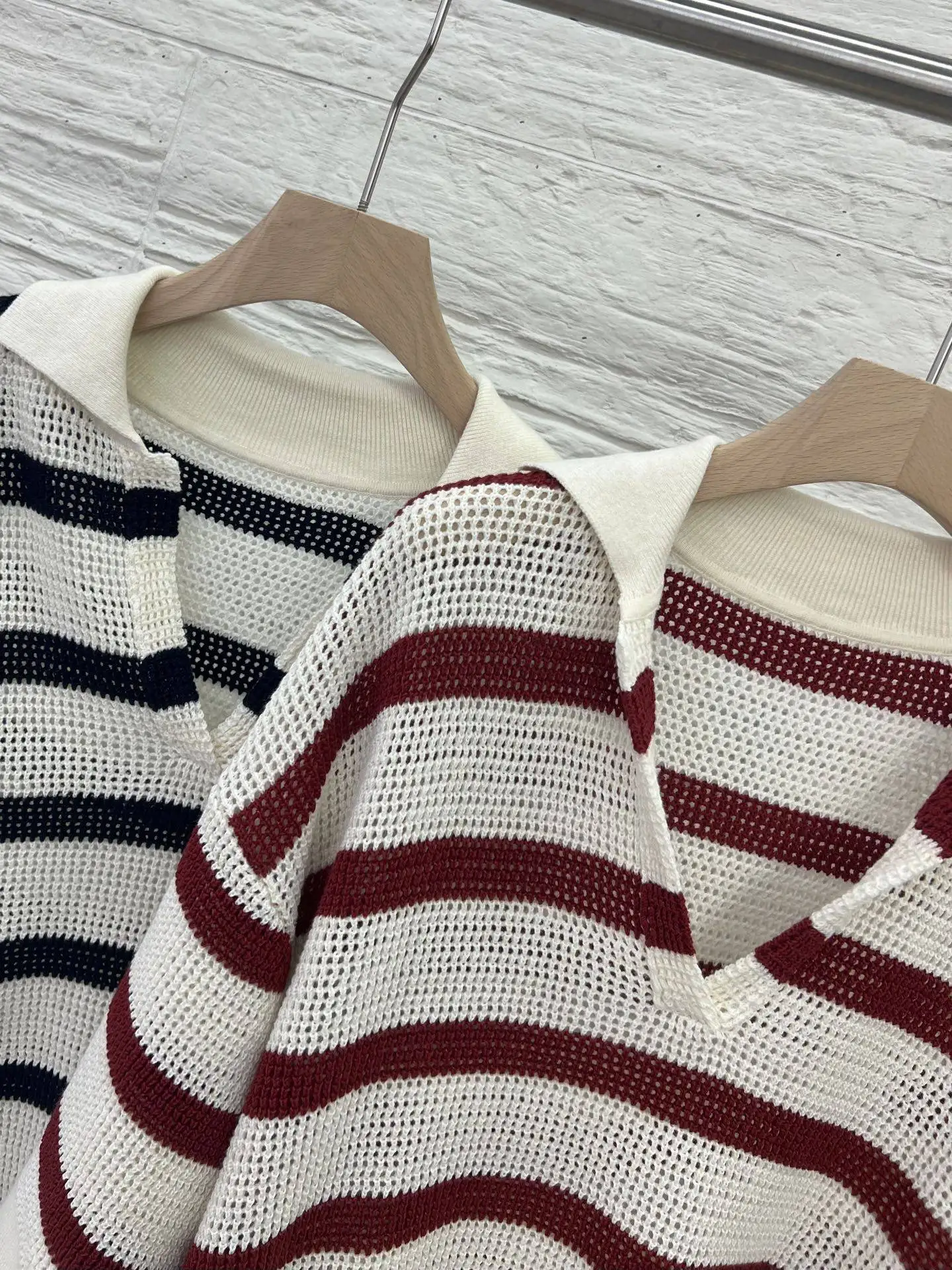 Spring/Summer 2026 New Casual And Relaxed Striped V-Neck Knit Cardigan For Women - AliExpress Sweaters&Jumpers