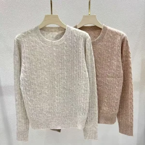 2025 Early Autumn New Classic Sequin Round Neck Pullover Sweater Women'S Slim Cashmere Long Sleeve Top - AliExpress Sweaters&Jumpers