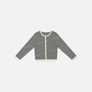 Zone round Ne Knitted Open Cardigan Women's Slim Fit Striped Color Blo Cotton Long Sve irt Early Autumn Faion - AliExpress Sweaters&Jumpers