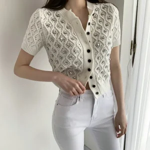 Solowen Blingbling Diamond Beautiful ort Sve Knitted Open Cardigan Slim Fit Geometric Pattern Superbly Haome Women's ... - AliExpress Sweaters&Jumpers