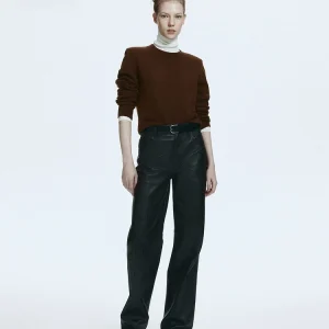 Spring Women's Faion oulder Pad Sweater H&M Casual Sle Regular Thin Wool Blend Polyester Nylon Blend Comfortable Fit - AliExpress Sweaters&Jumpers