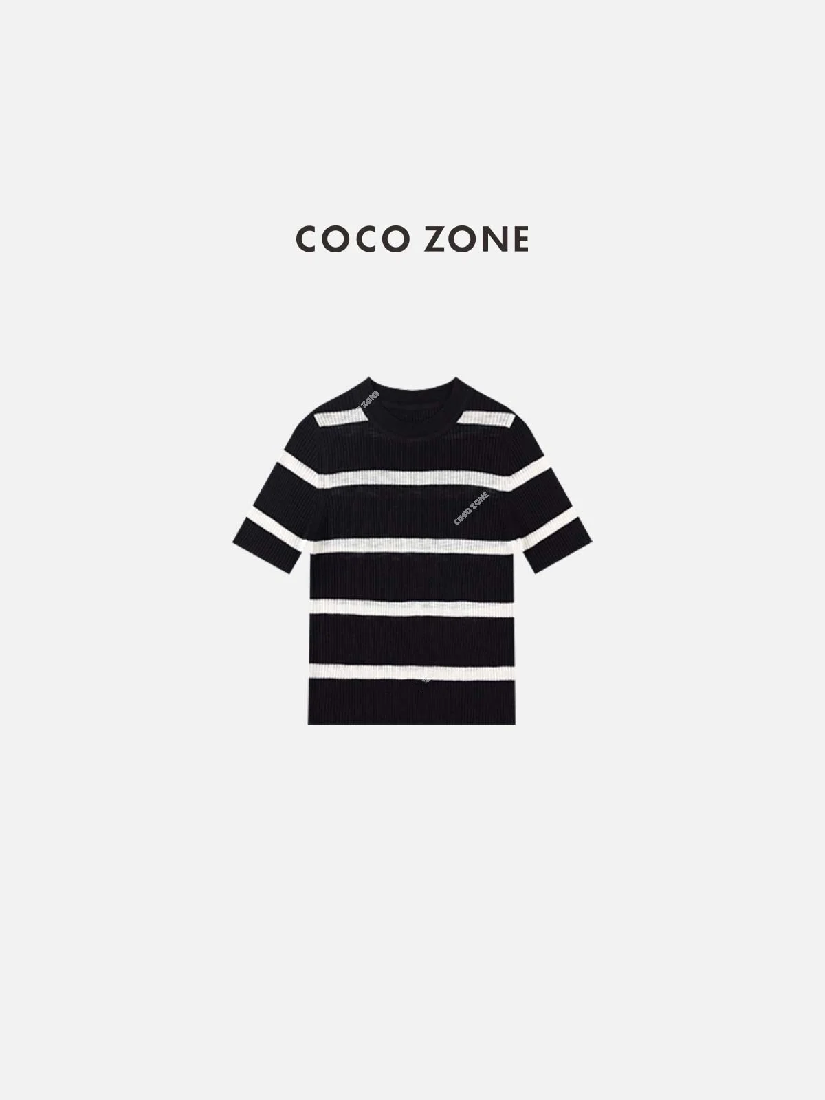 Spring Summer New Commuter Sle round Ne Knitted Stripe Top Women's Faion Viscose Fabric Comfortable Fit Knitwear - AliExpress Sweaters&Jumpers
