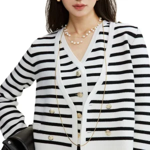 [Special clearance, no tui no change] 100% pure wool cardigan vest V-neck knitted top jacket women - AliExpress Sweaters&Jumpers