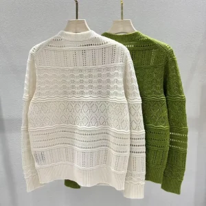 Wool k Hollow Knitted Pullover Sweater Loose And Slim Temperament Versatile And Comfortable For Women - AliExpress Sweaters&Jumpers