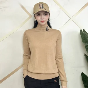 Autumn Winter New f High Collar Woolen Sweater Cardigan Women Anti Aging Casual Versatile Striped Long Sve Knitted irt - AliExpress Sweaters&Jumpers