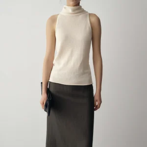 Spring Summer New Sle Loose Faionable Cuffed Ne Svel Knitted Vest Women's Simple Sle Slim Fit Cotton Blend - AliExpress Sweaters&Jumpers